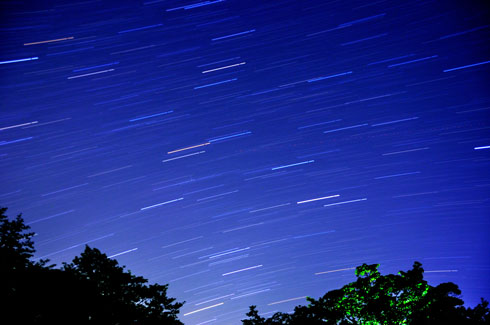赤城高原の星空
