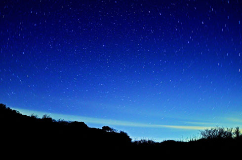 伊豆スカイラインの星空
