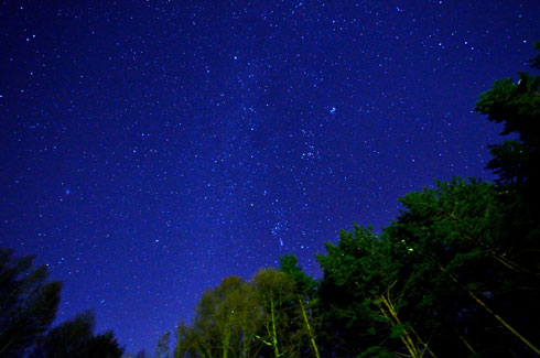 八ヶ岳周辺の星空