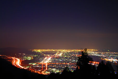 チェックメイトの夜景