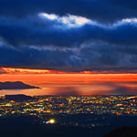 沼津三島の夜景